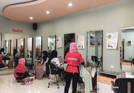 Salon Kecantikan dan Spa Khusus Muslimah  di Koba – Bangka Tengah